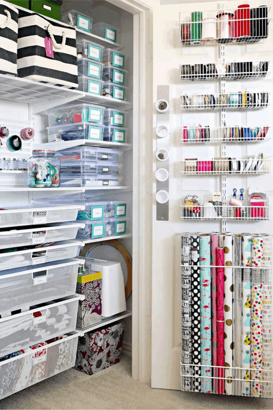 Turn Any Closet Into a Craft Closet With These Organization Ideas