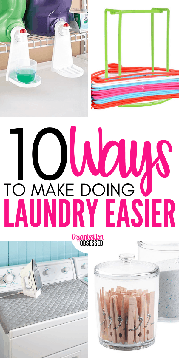 Everything You Need To Make Doing Laundry A Breeze - Organization Obsessed