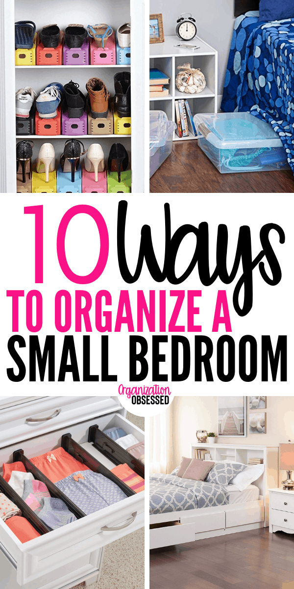 10 Amazon Finds That Will Organize Your Small Bedroom - Organization ...