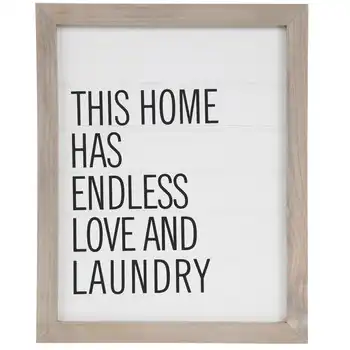 Endless Love & Laundry Wood Wall Decor | Hobby Lobby
