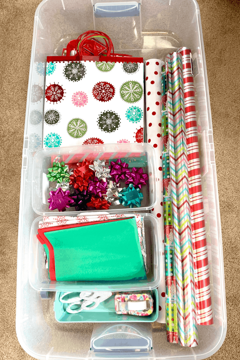 14 Wrapping Paper Storage & Organization Ideas - Organization Obsessed