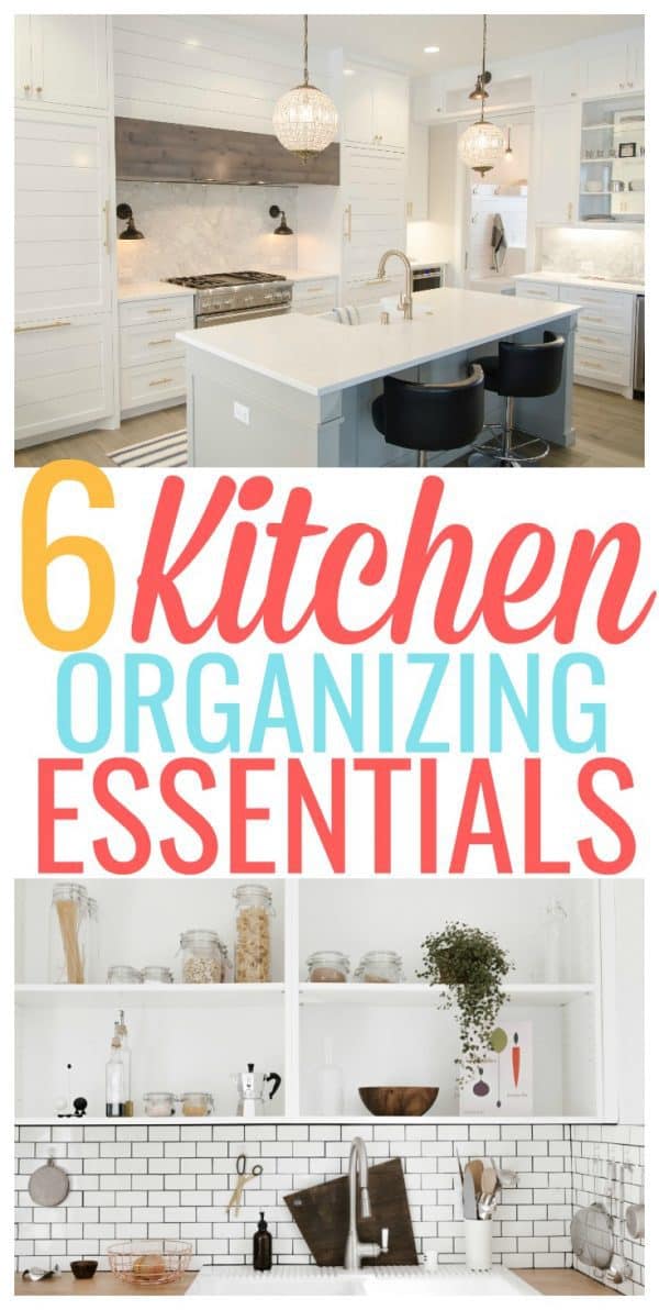 6 Essentials For An Organized Kitchen Organization Obsessed