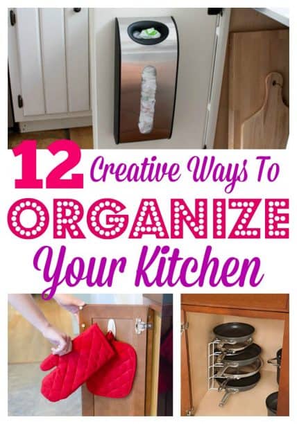 12 Creative Ways To Organize Your Kitchen - Organization Obsessed