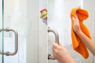 11 Ways To Clean Your Shower Doors So They Sparkle!