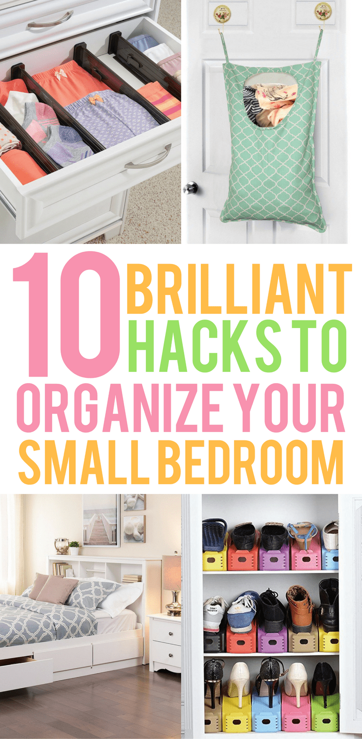 10  Finds That Will Organize Your Small Bedroom - Organization  Obsessed