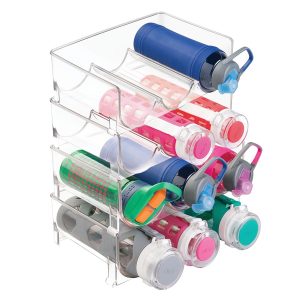 81Nox7Y6s8L._SL1500_ Stackable Water Bottle Storage Rack