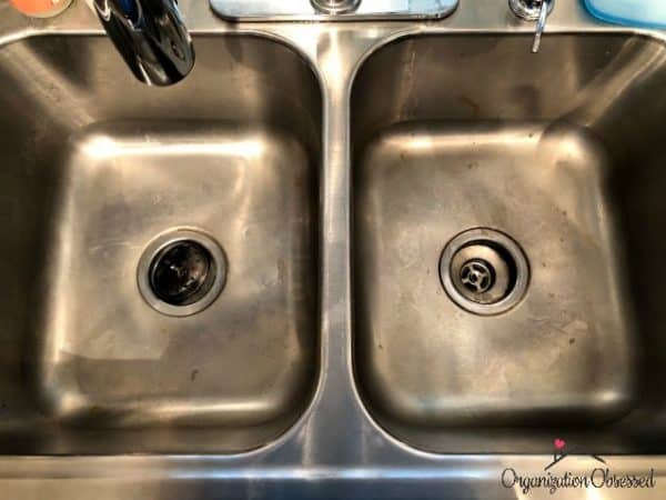 How To Clean Your Kitchen Sink Like A Pro - Organization Obsessed