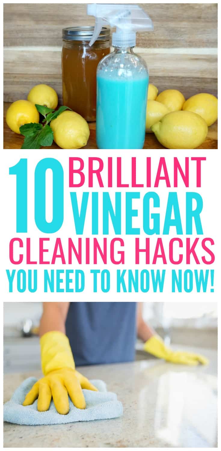 26 Genius Vinegar Cleaning Hacks From a Cleaning Pro - Frugally Blonde