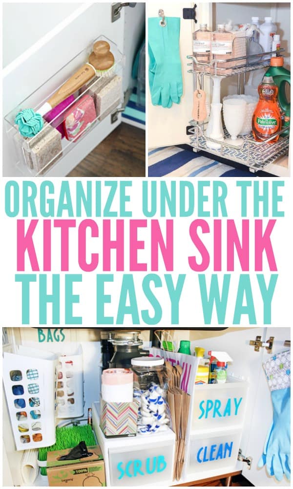 Under Kitchen Sink Organization Ideas - Love Letters