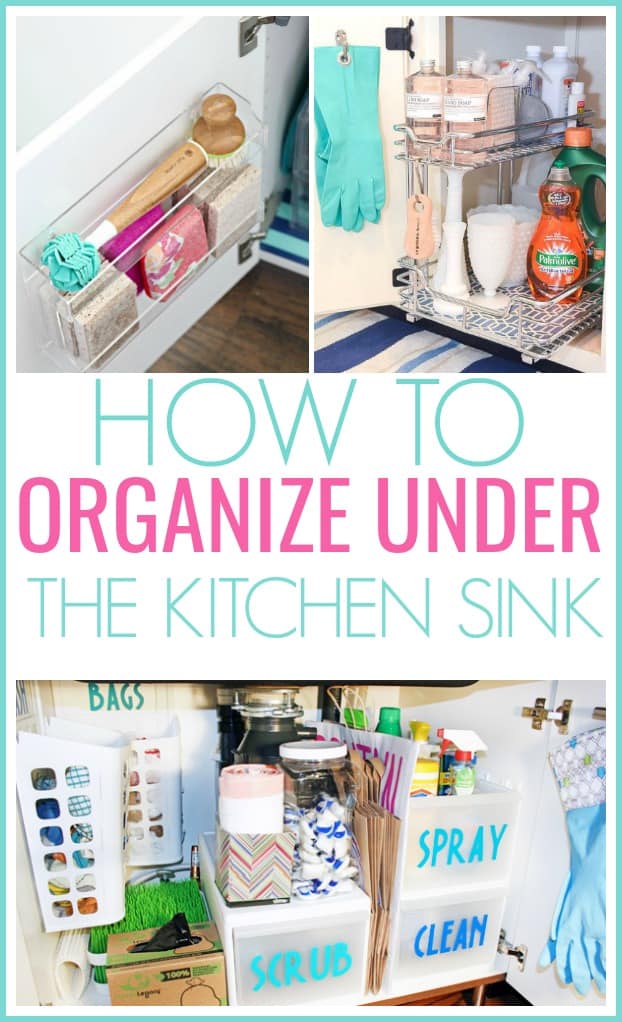 Under Kitchen Sink Organization Ideas: Easy and Beautiful DIYs