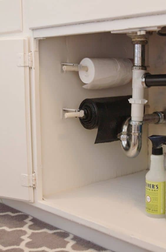 Under The Kitchen Sink Organization