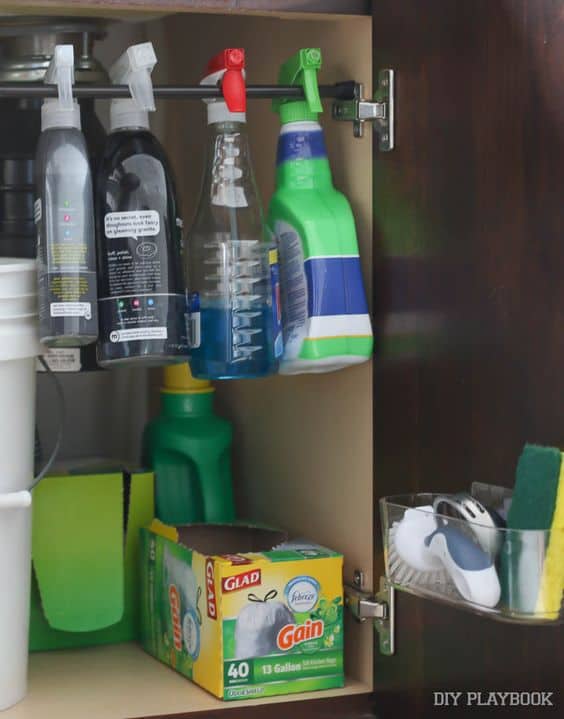 Under The Kitchen Sink Organization