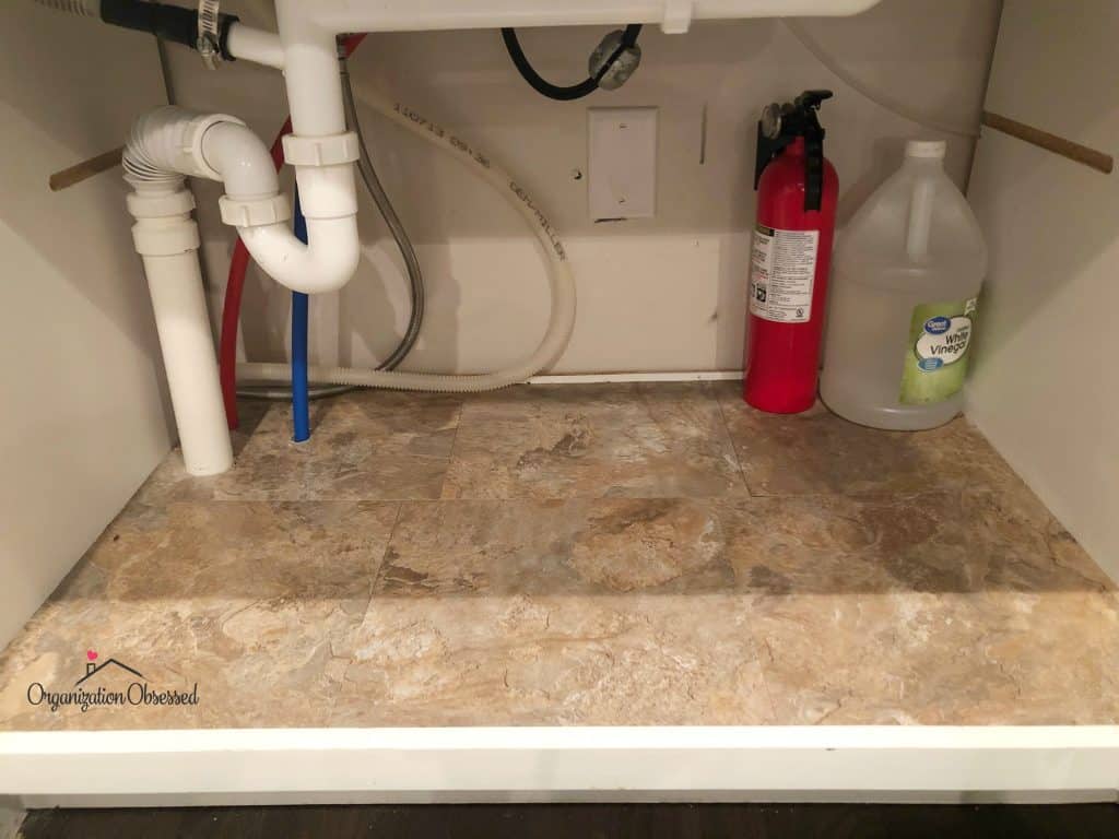 How To Organize Under The Kitchen Sink