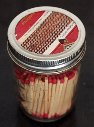 Mason Jar Organization