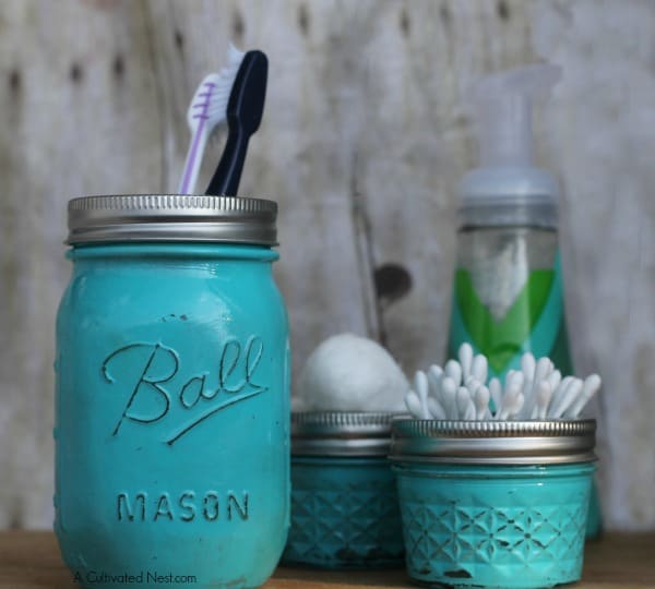 Mason Jar Organization