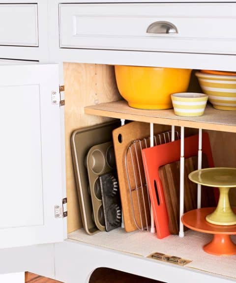 11 Genius Ways To Organize Pots & Pans - Organization Obsessed