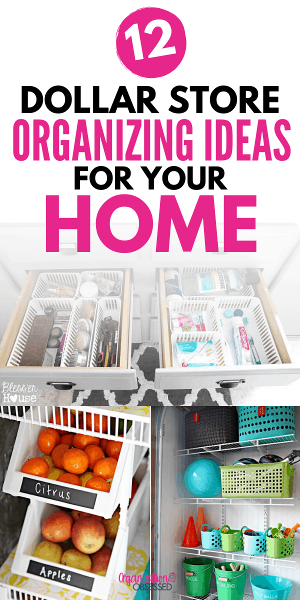 12 Dollar Tree Organizing Items You Should Always Buy in Bulk