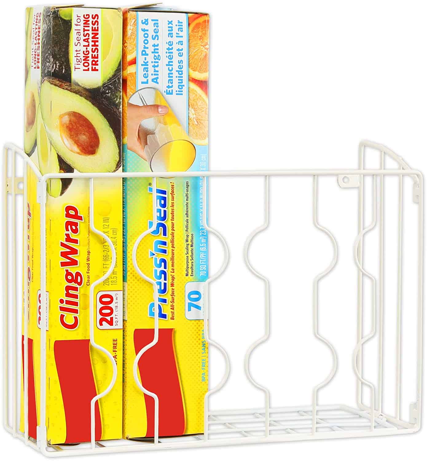 Cling Wrap Kitchen Organizer for less than $20