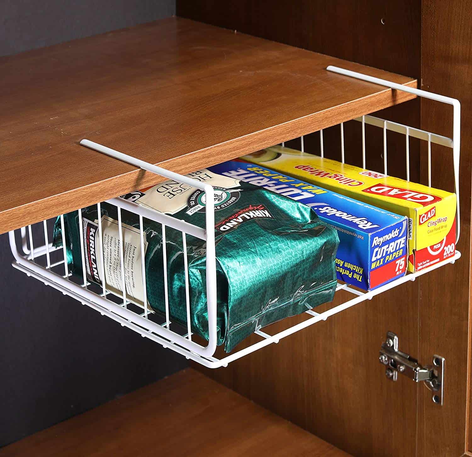 Under the cabinet Kitchen Organizer for less than $20