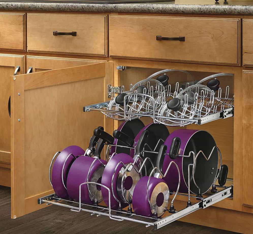 DIY Knock-Off Organization for Pots & Pans ~ How to Organize Your