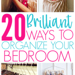 20 Brilliant Ways To Organize A Bedroom