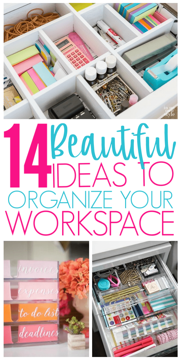 14 Desk Organization Hacks to Improve Your Productivity Organization Obsessed