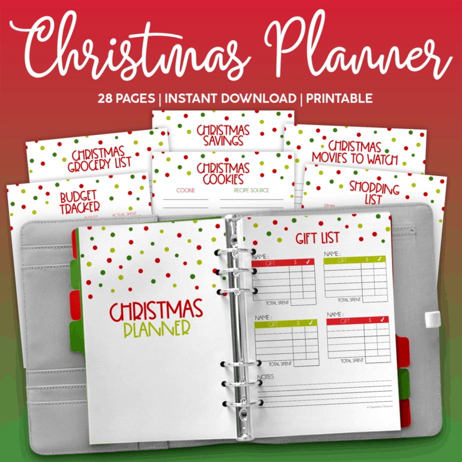 Christmas Planner Printables