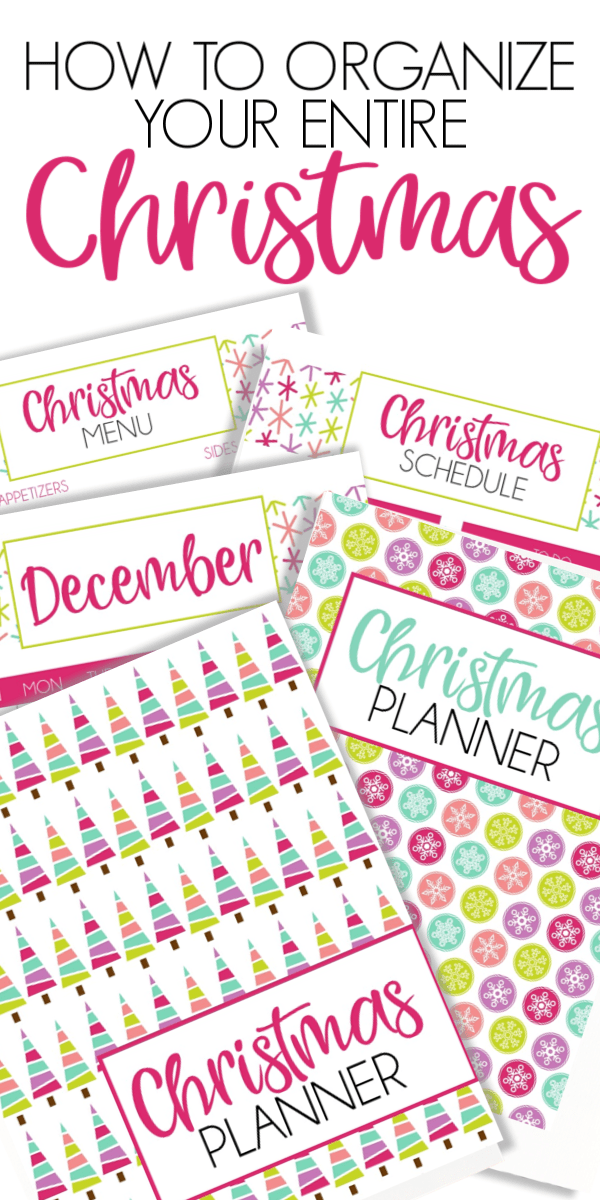 Get Organized With A Christmas Planner