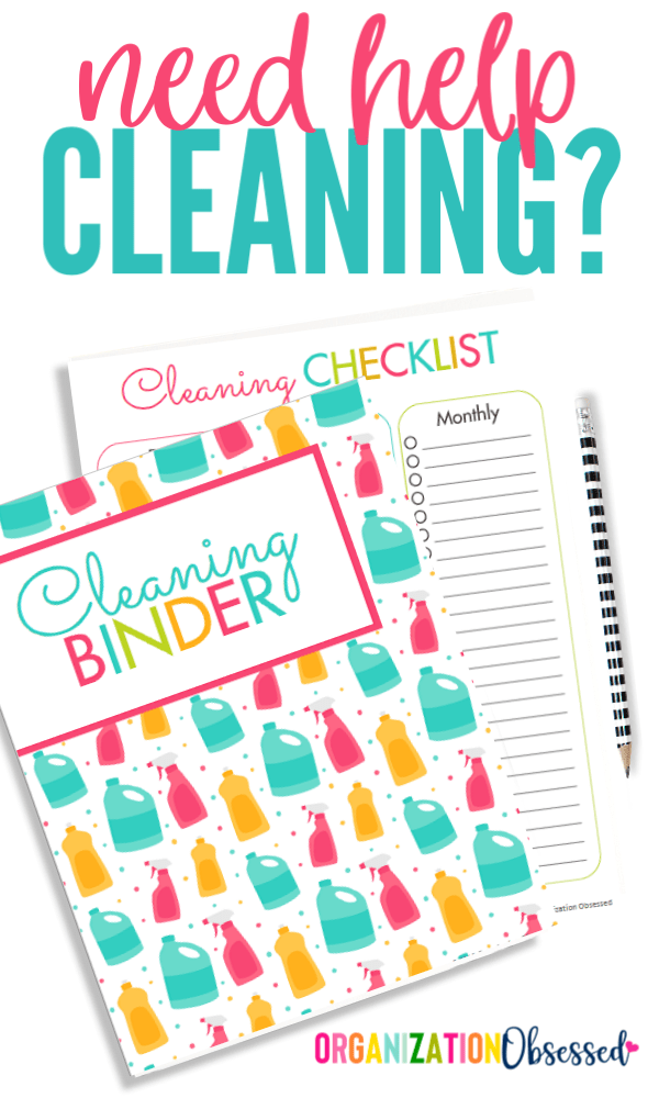 Cleaning Binder Free Printables