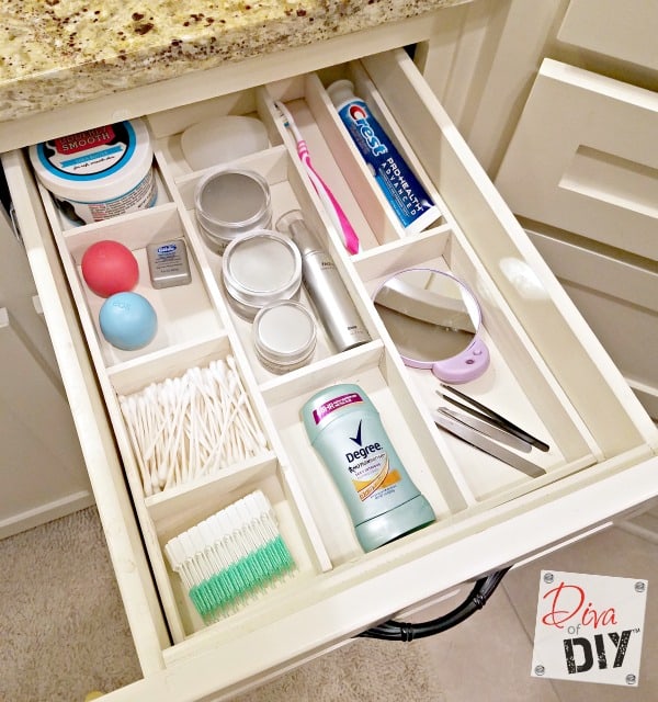 8 Brilliant Ways To Organize Bathroom Drawers Organization Obsessed - Bathroom Vanity Drawer Inserts