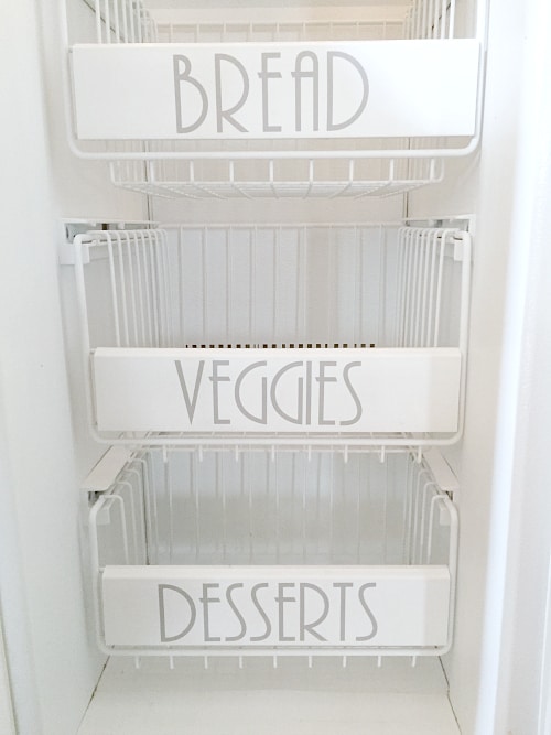 How To Organize Your Freezer