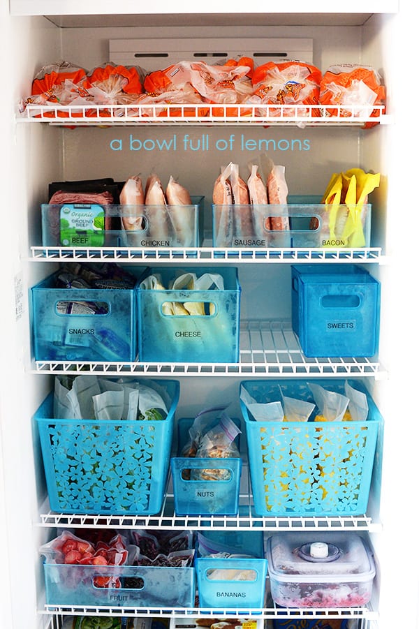 8 Ways To Organize The Freezer and Save Your Sanity - Organization