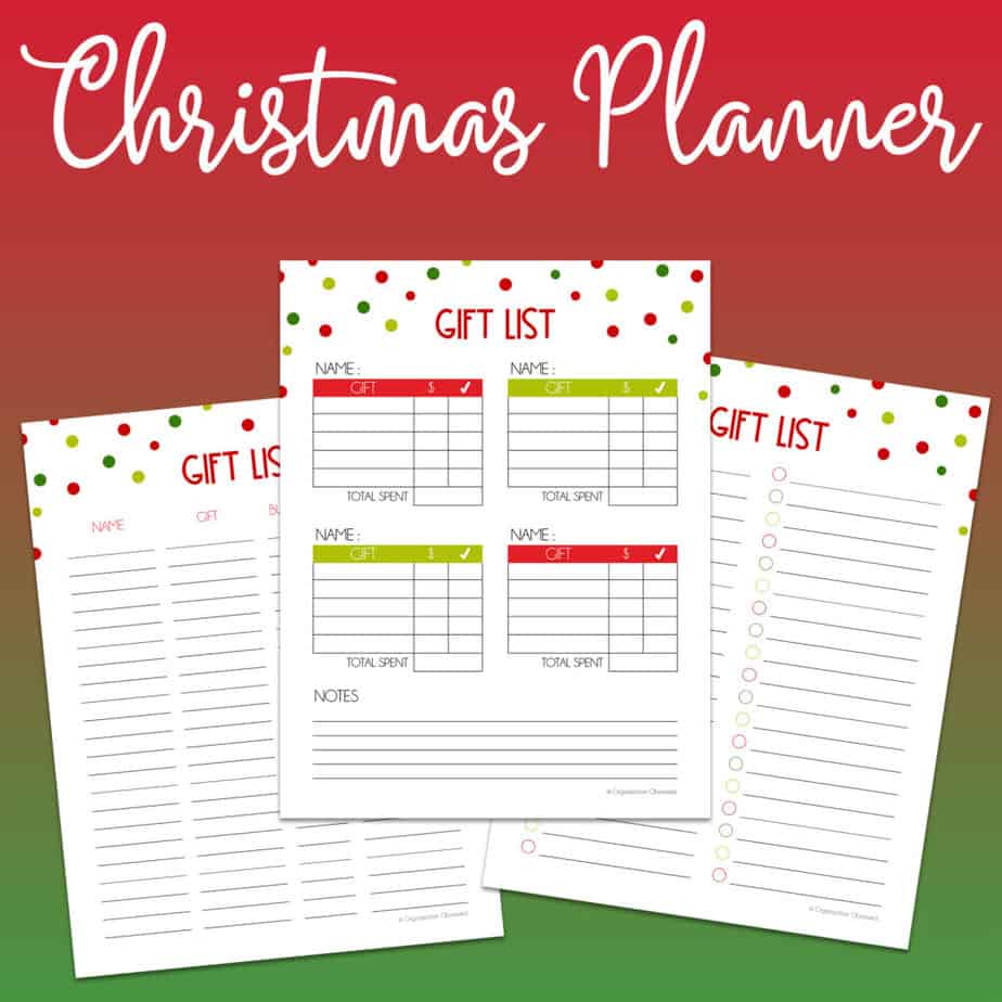 Printable Christmas Planner