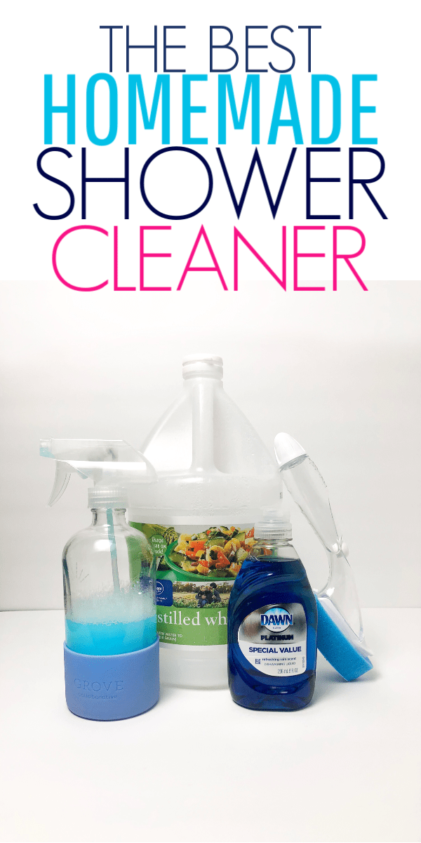 DIY Shower Cleaner - Family Friendly!