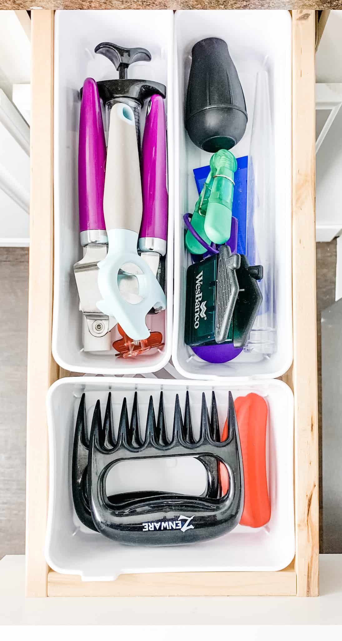 Any ideas about how to store and organize cooking utensils in a