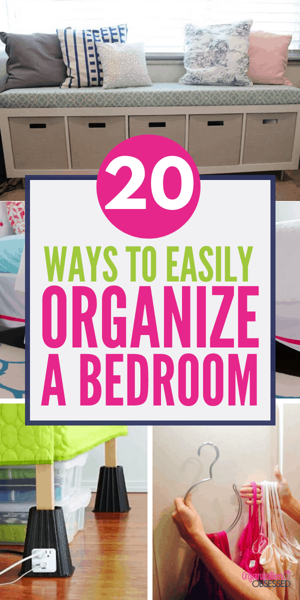 20 Amazing Organization Hacks That Will Transform Your Bedroom