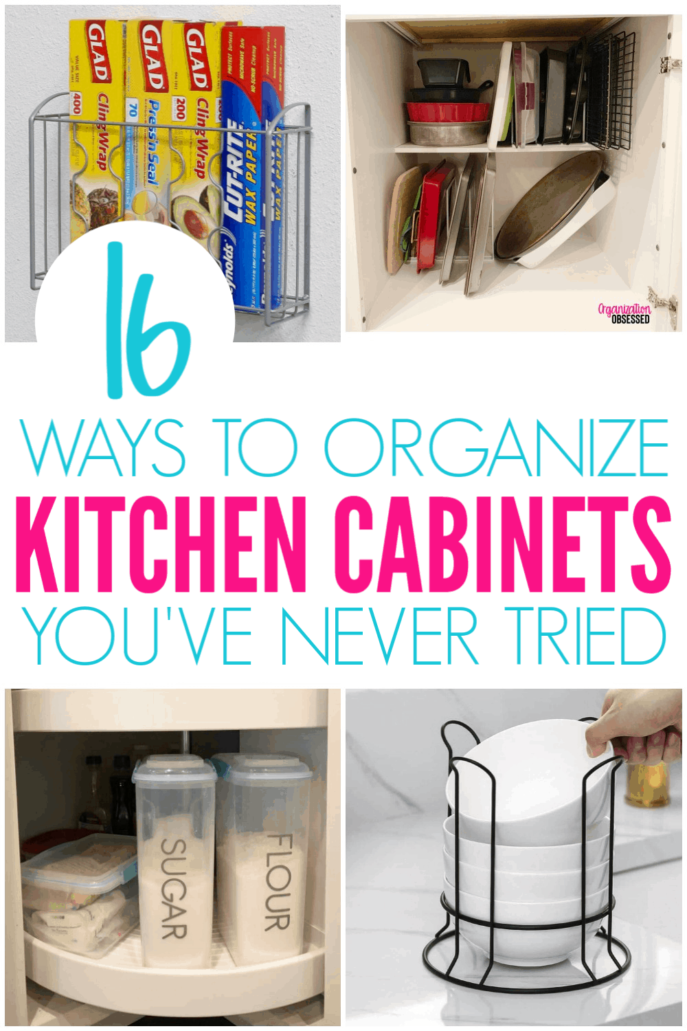 16 Genius Ways To Organize Kitchen Organization Obsessed