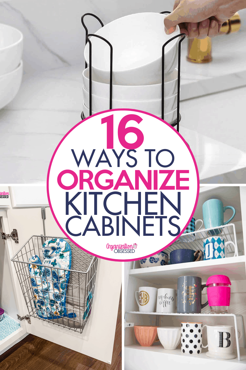 16 Genius Ways To Organize Kitchen Organization Obsessed