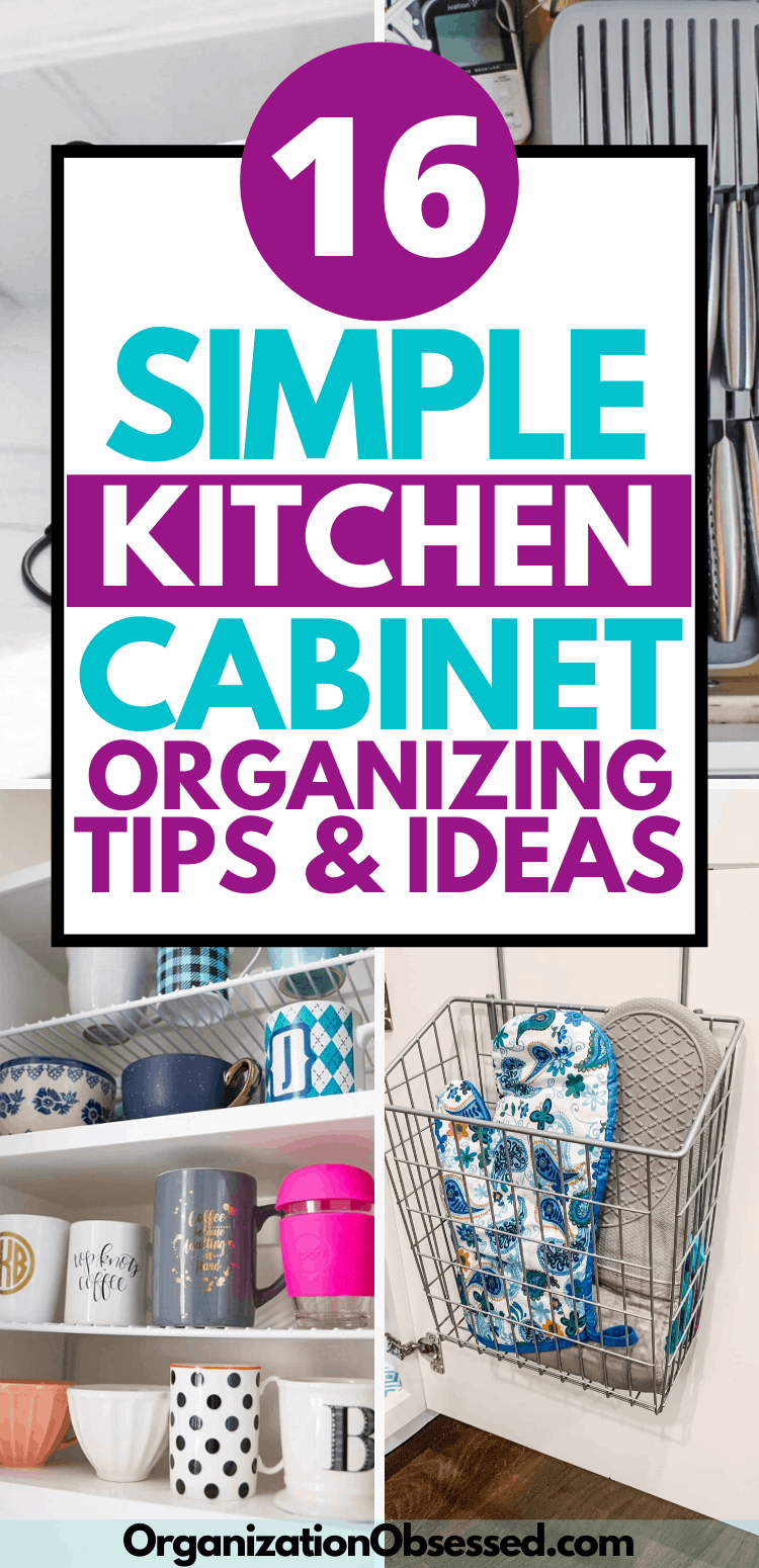 16 Genius Ways To Organize Kitchen Organization Obsessed