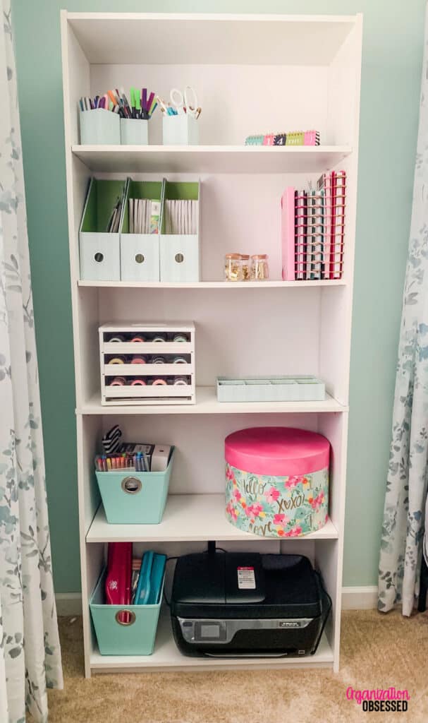 How To Organize Planner Supplies - Organization Obsessed