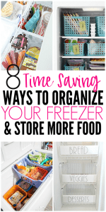 8 Ways To Organize Your Freezer and Store More Food