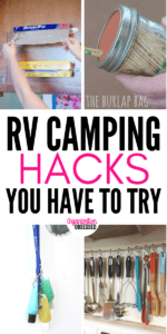 16 Camping Hacks That Make Camping Effortless - Organization Obsessed