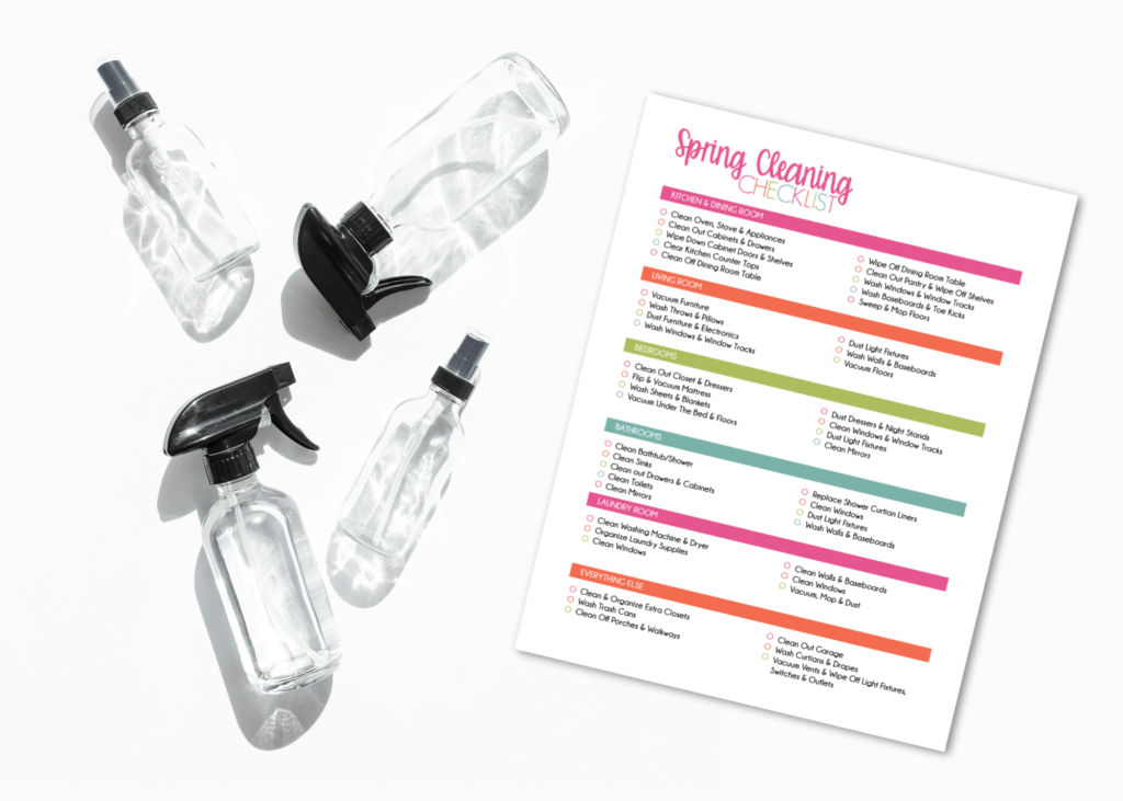 The Ultimate Spring Cleaning Checklist Organization Obsessed