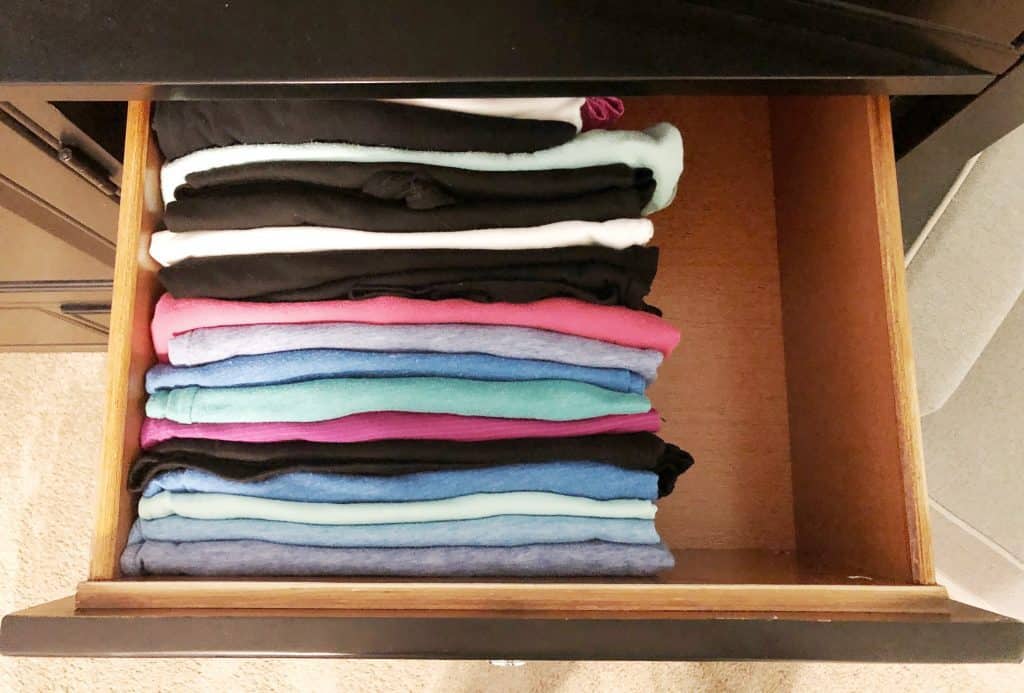 How to organize dresser drawers