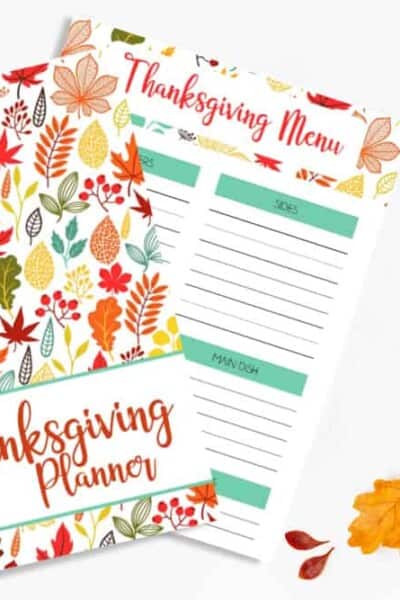 Free Thanksgiving Planner