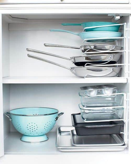 11 Genius Ways To Organize Pots & Pans Organization Obsessed