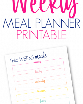 Free Printable Savings Planner - Organization Obsesssed