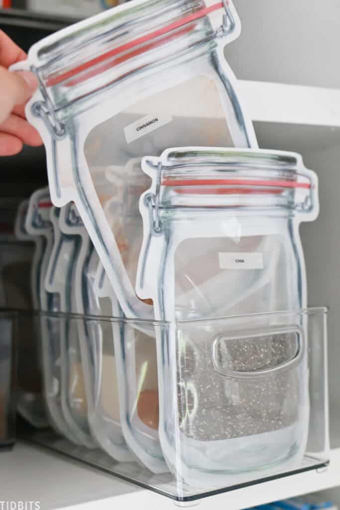 Baking Cupboard Organization - Tidbits