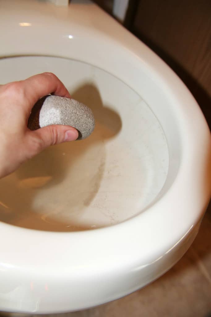 pumice stone cleaning hack