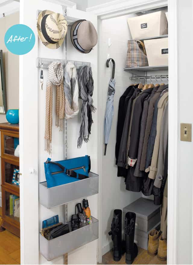 closet organization ideas coat closet